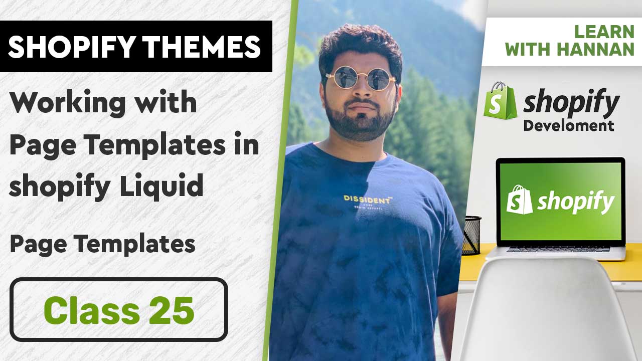 Shopify Page Template | Creating Custom Page templates in shopify | Shopify Programming (Urdu / Hindi)