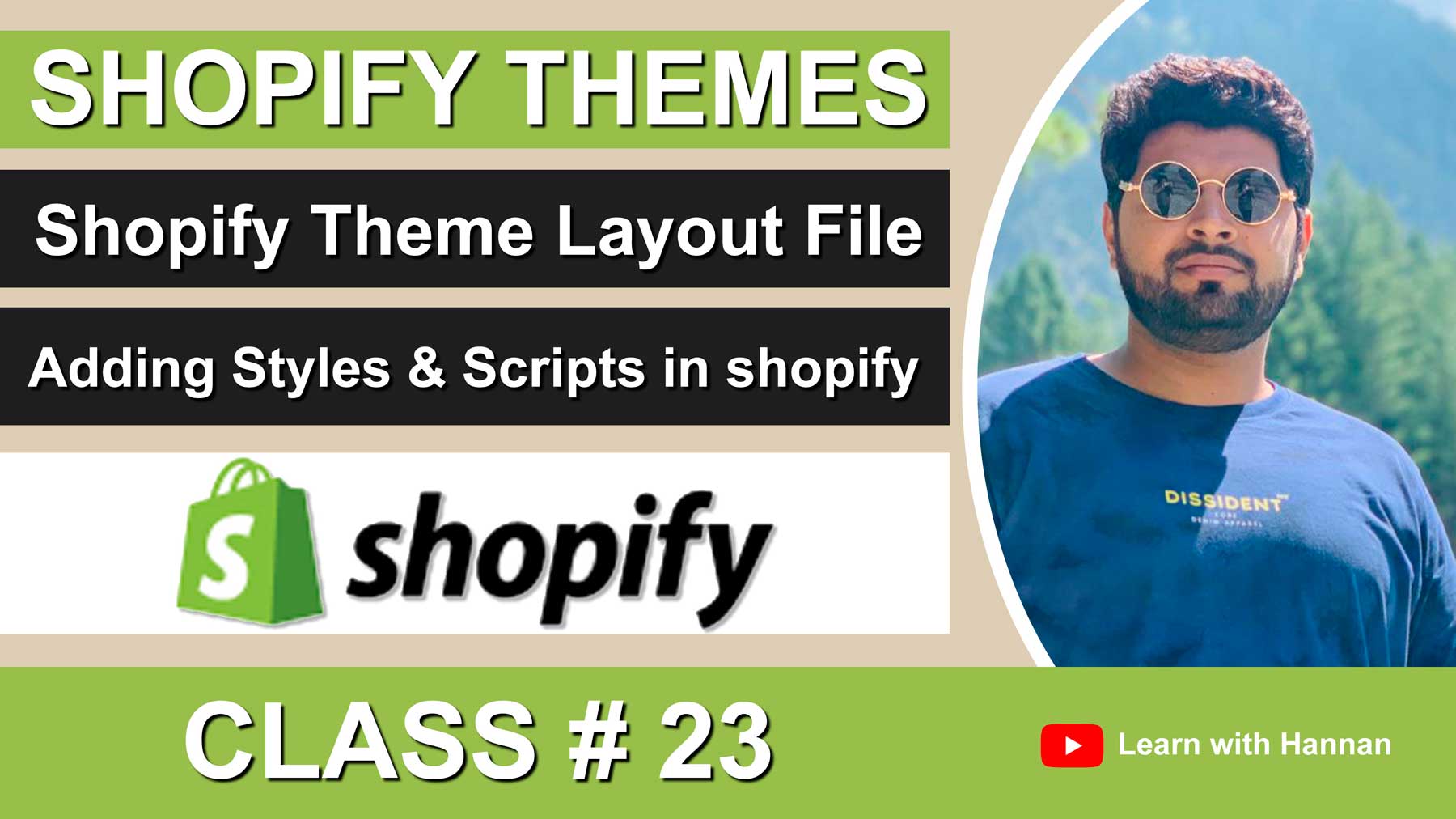 Shopify Theme Layout File | Adding custom style & Scripts | Shopify Theme Programming (Urdu / Hindi)