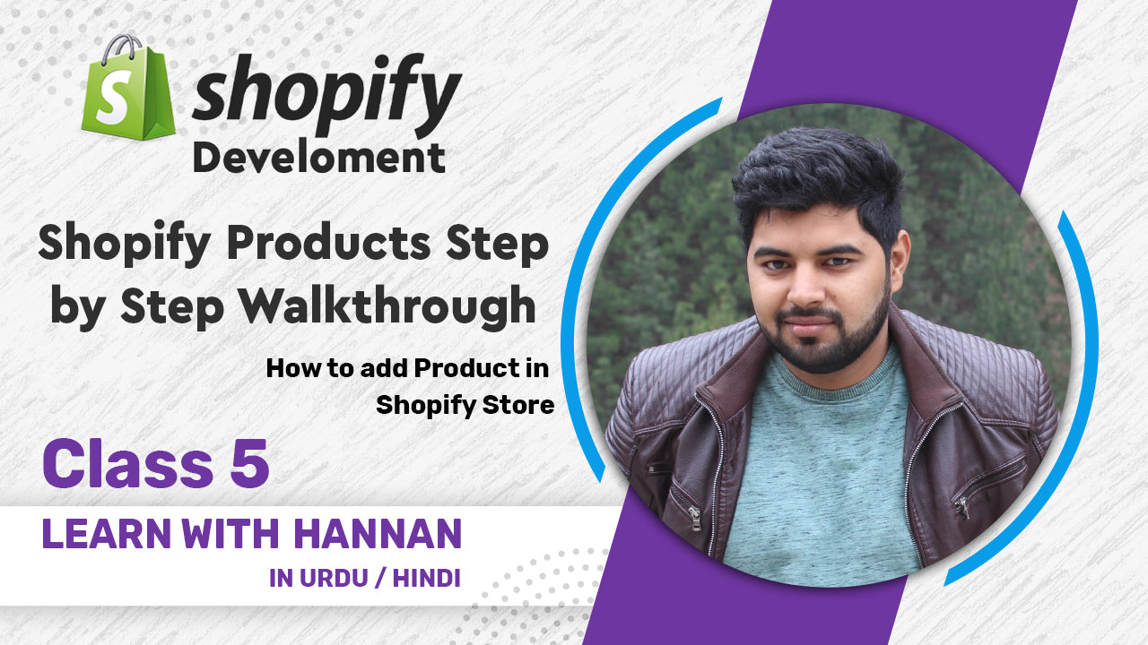 How to add a Product in Shopify Store [Step By Step Walkthrough] | Shopify Products (Urdu / Hindi)